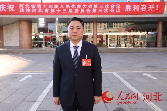 河北省人大代表、邢臺市委書記楊猛。人民網(wǎng)記者 李兆民攝